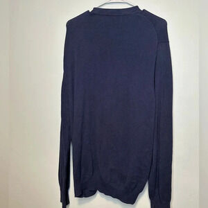 Men’s XL navy blue J.Crew button‎ cardigan